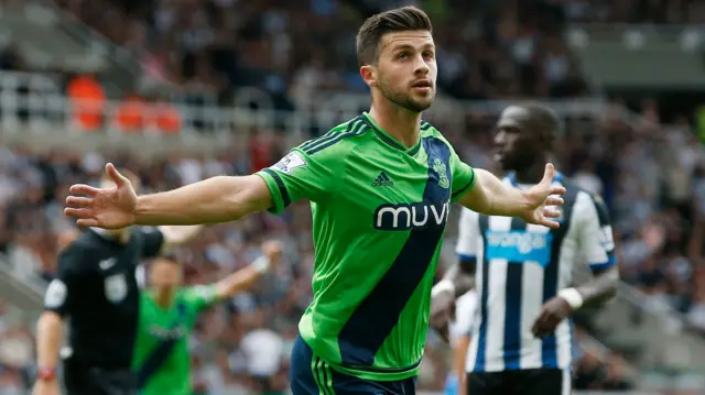 Shane Long celebrates