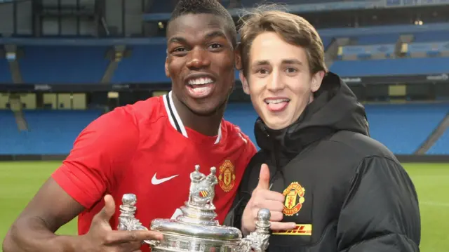 Paul Pogba and Adnan Januzaj