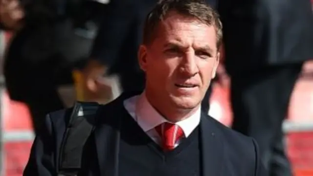 Liverpool manager Brendan Rodgers