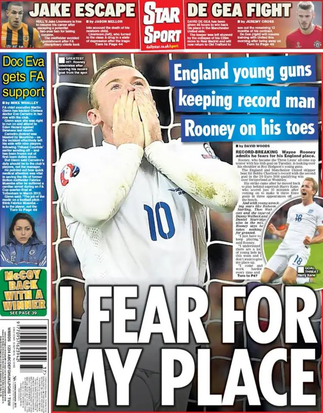 Daily Star back page