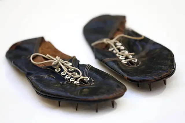 Sir Roger Bannister's legendary spikes