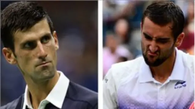 Novak Djokovic v Marin Cilic