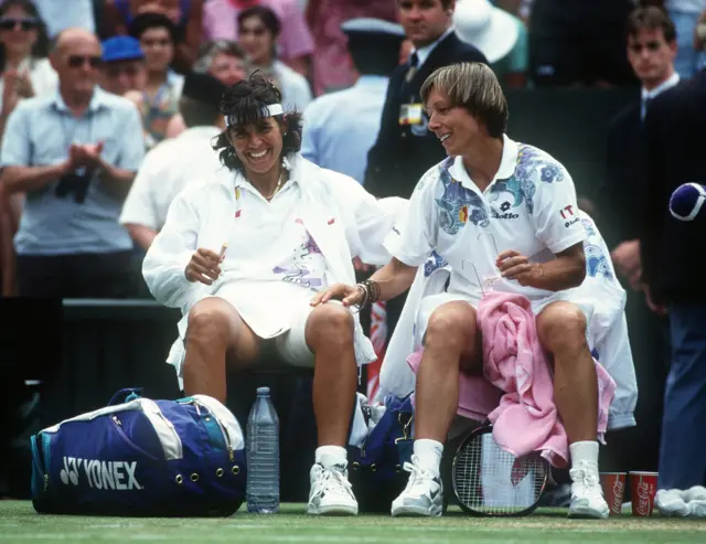 Gigi Fernandez and Martina Navratilova