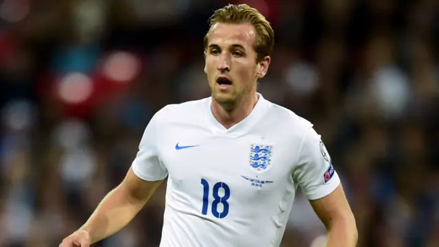 Harry Kane of Spurs and England