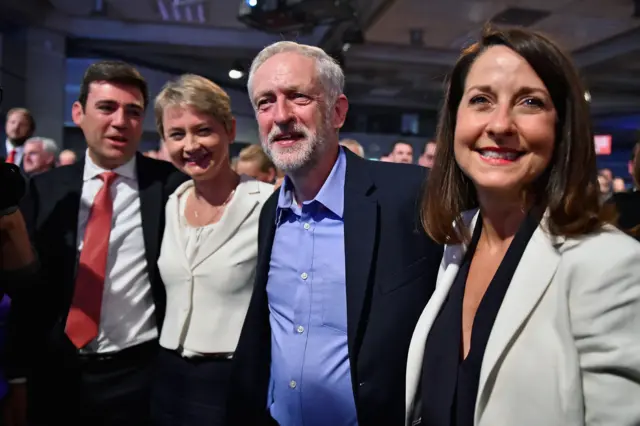 The four Labour leadership contenders