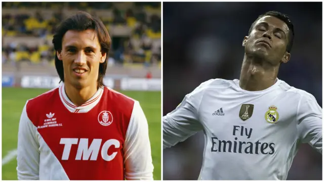 Mark Hateley, Cristiano Ronaldo