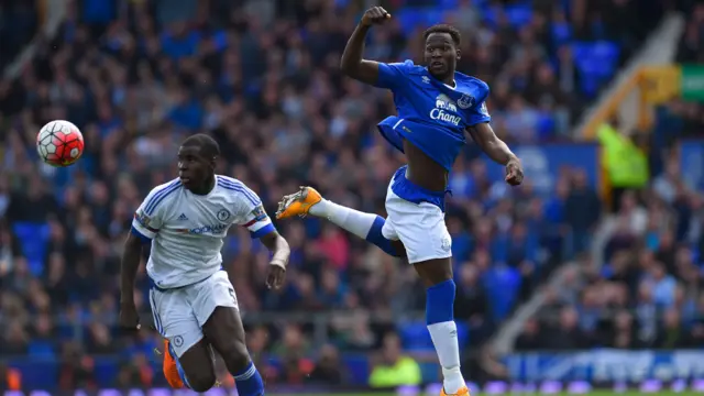 Kurt Zouma and Romelu Lukaku