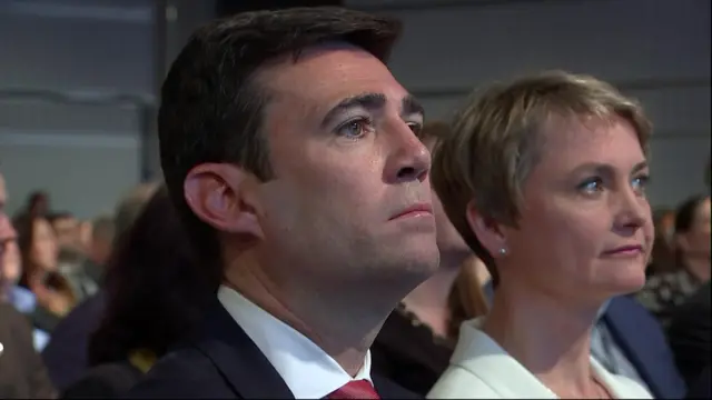 Andy Burnham and Yvette Cooper