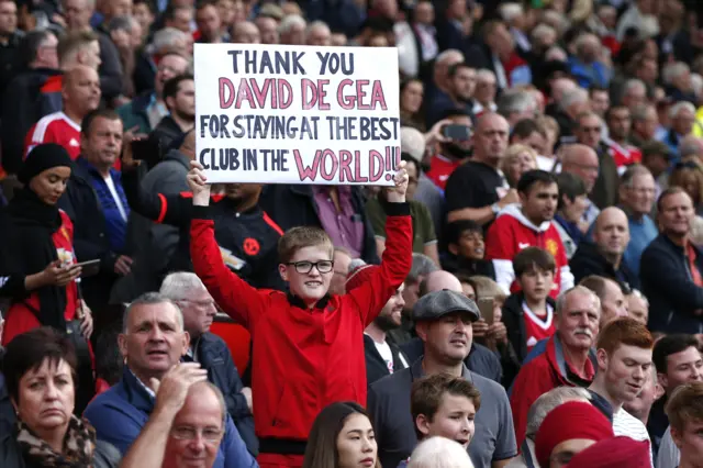 David De gea supporters