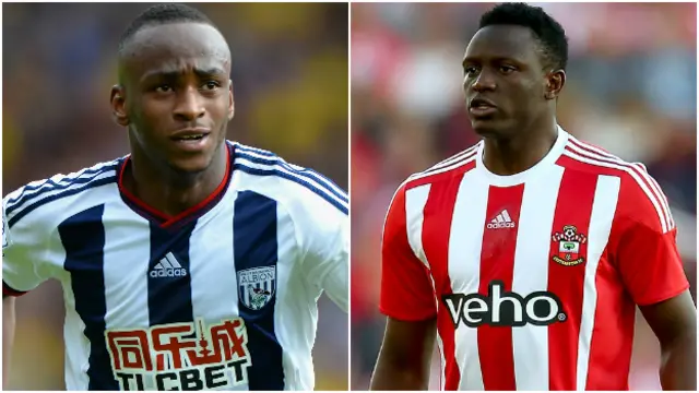 Saido Berahino and Victor Wanyama