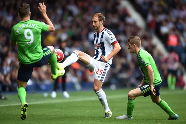 Craig Dawson and Jay Rodriguez