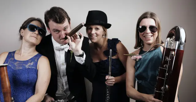 Julie Price, James Black, Kate Walter, Claire Webster