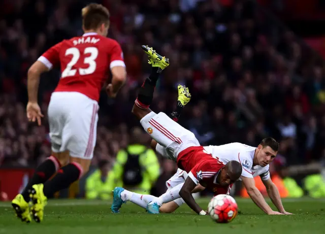 Ashley Young and James Milner