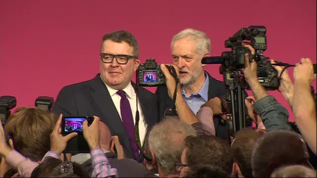 Tom Watson and Jeremy Corbyn