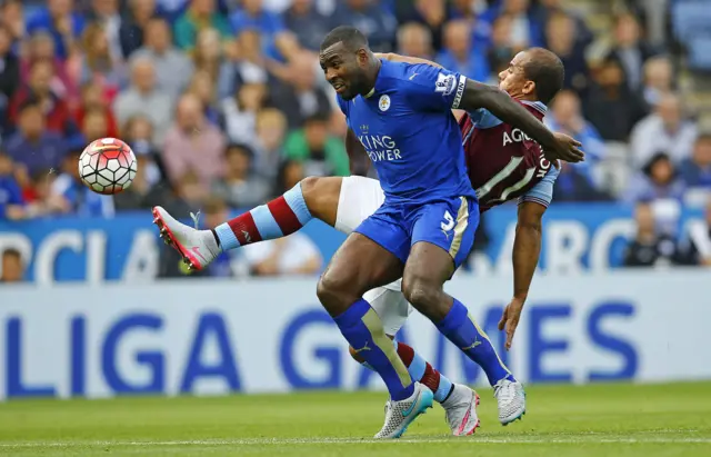 Wes Morgan of Leicester