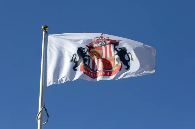 A flag at the Stadium of Light