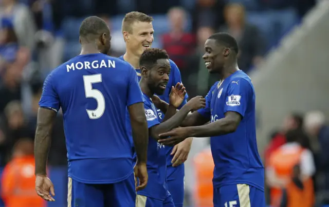 Nathan Dyer celebrates