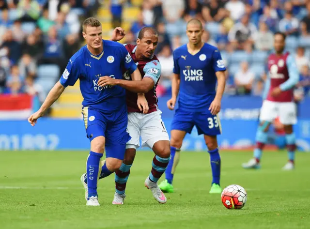 Robert Huth and Gabriel Agbonlahor