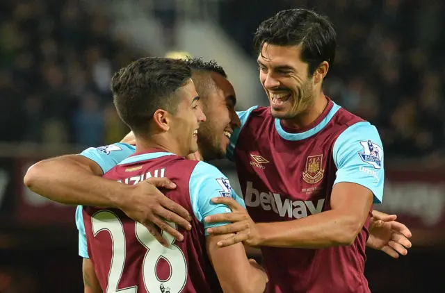 West Ham celebrate