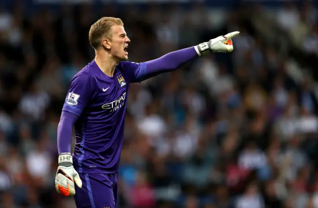 Manchester City's Joe Hart