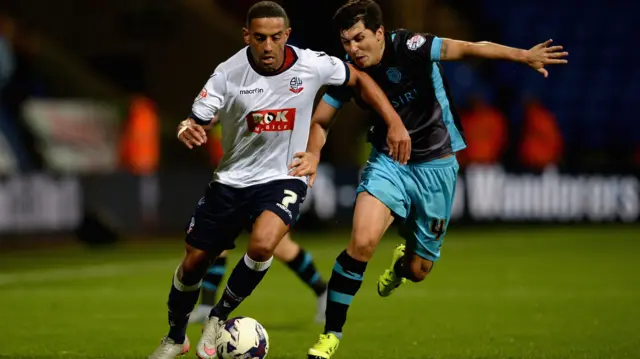 Liam Feeney of Bolton