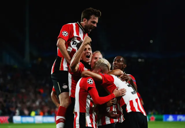 PSV celebrate