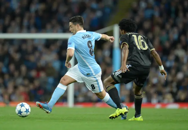 Nasri and Cuadrado