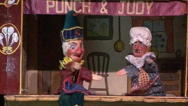 A Punch and Judy show