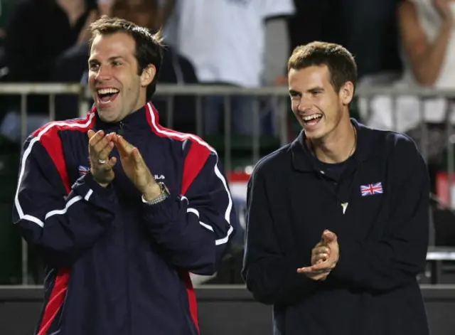 Greg Rusedski & Andy Murray