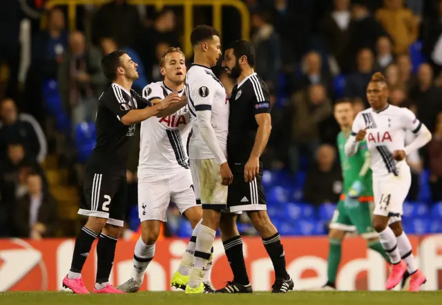 Rashad Sadygov and Dele Alli