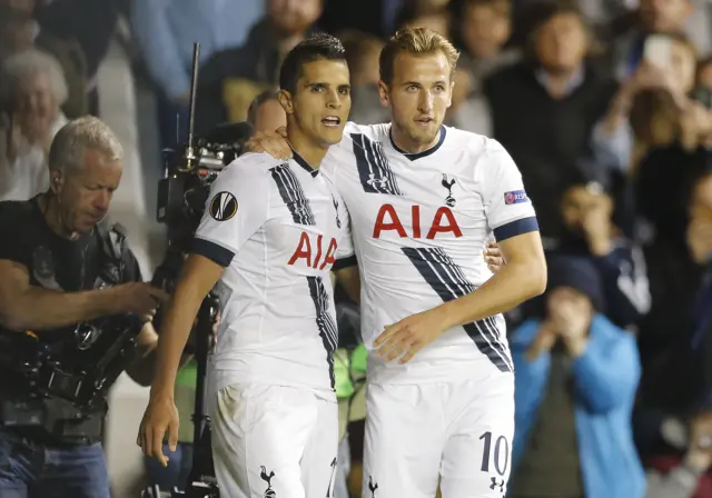 Harry Kane and Erik Lamela