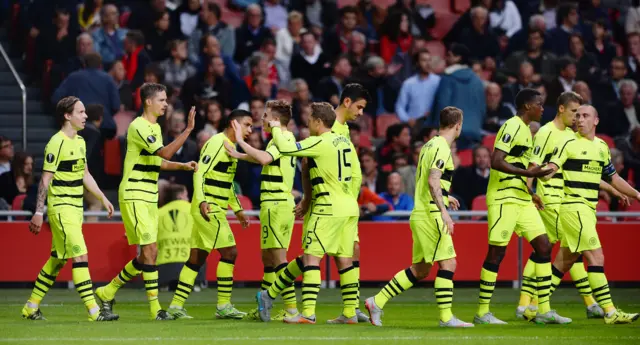 Celtic celebrate