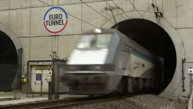 Eurotunnel entrance