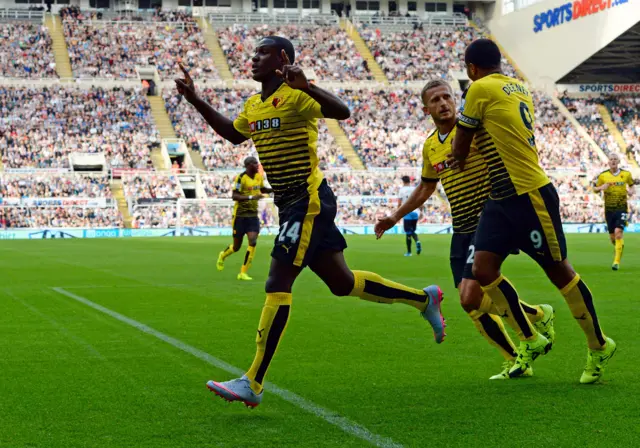 Odion Ighalo celebrates