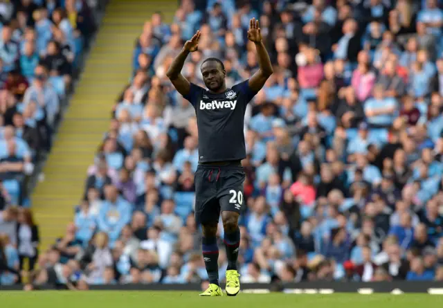 Victor Moses celebrates