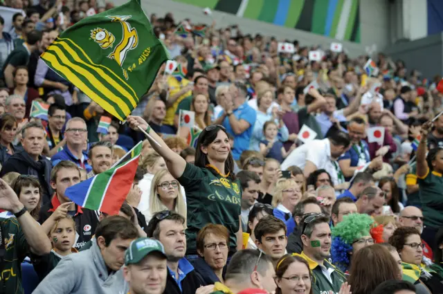 South African fans