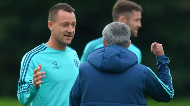 Mourinho and Terry