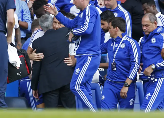 Jose Mourinho and John Terry