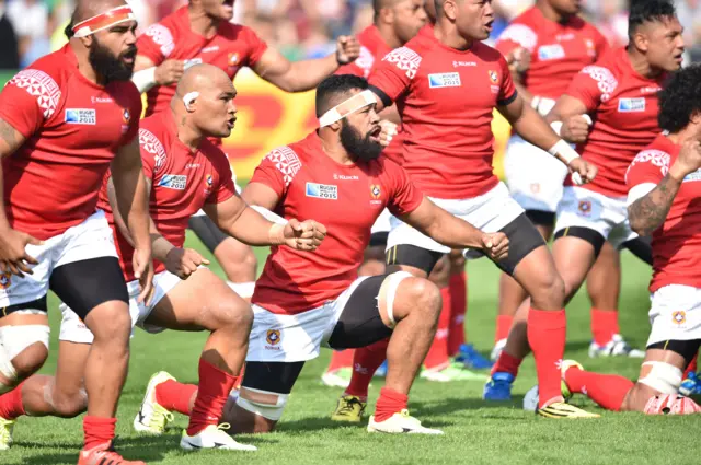 Tonga players