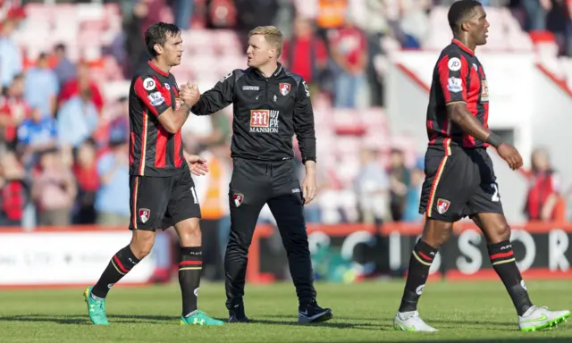 Bournemouth celebrate