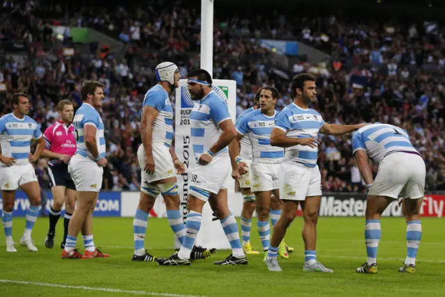 Argentina dejected