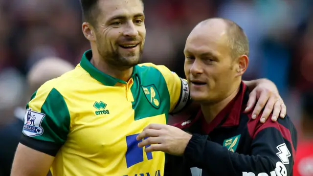 Russell Martin and Alex Neil