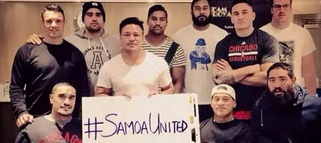 New Zealand support Samoa United