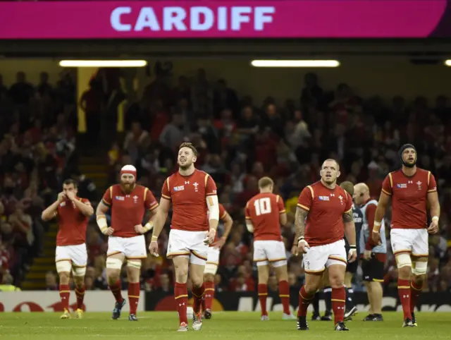 Wales celebrate