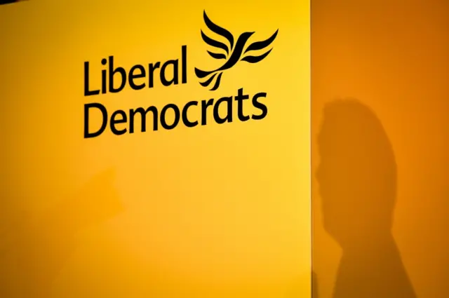 Stage at the Liberal Democrat conference