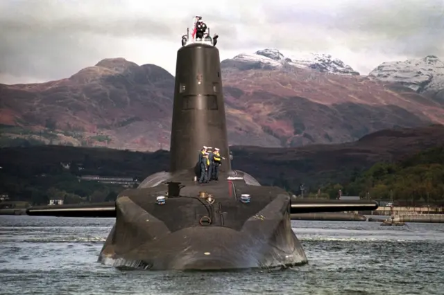 Trident-class nuclear submarine