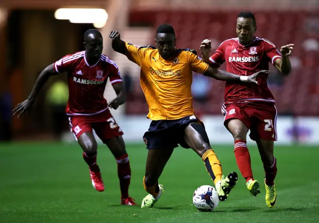 Wolves v Middlesbrough