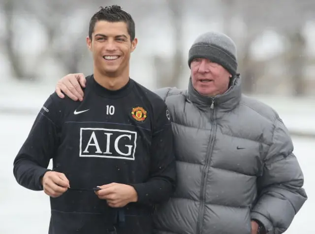 Cristiano Ronaldo & Sir Alex Ferguson