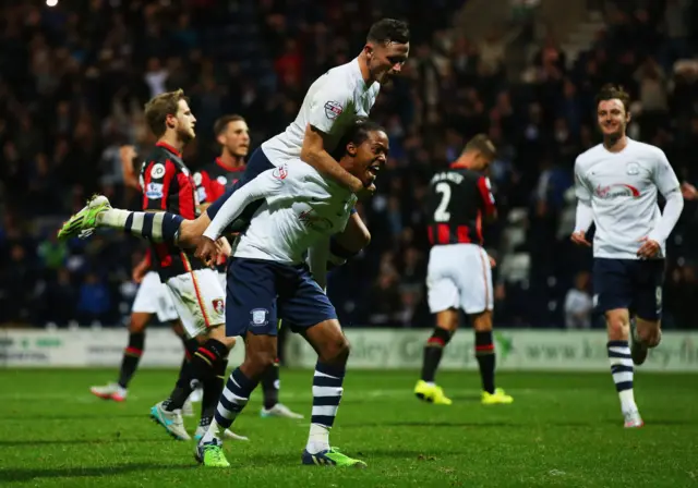 Preston celebrate