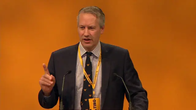 Lib Dem member Gideon Amos